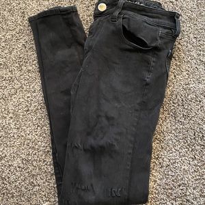 Black skinny jeans
